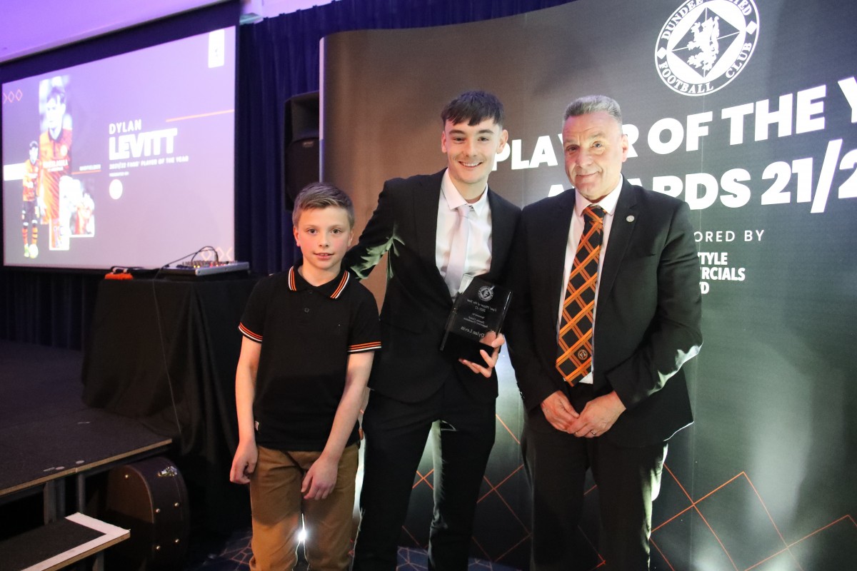 Dylan Levitt was named Fans' Player of the Year